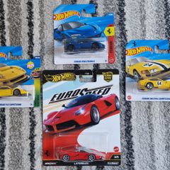 Hot Wheels - Mix Ferrari Bundle - Laferrari - F40 - Stradale - 365 GTB4