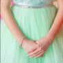 mint conformation dress Image 2