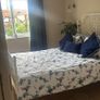 King size bed frame and mattress Image 2