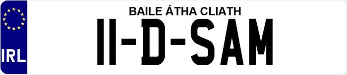 Number Plate