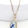 Dutch Delft 835 Hand Painted Ceramic & Silver Necklace Image 6