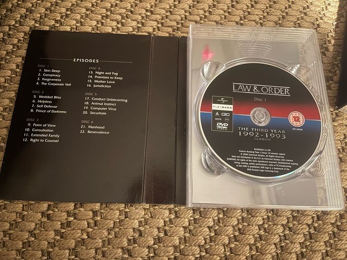 Law & Order: The Third Year 1992-1993 (DVD Boxset)