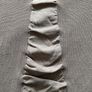 jumper Bnwt fine knit ruffled front sleeveless fine knit top small Image 3
