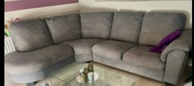 Grey Corner Sofa