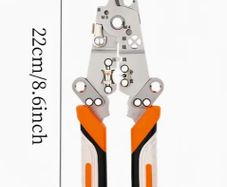 Industrial-Grade Foldable Wire Stripper with Roller - Original Chrome Vanadium Steel, new, unopened.