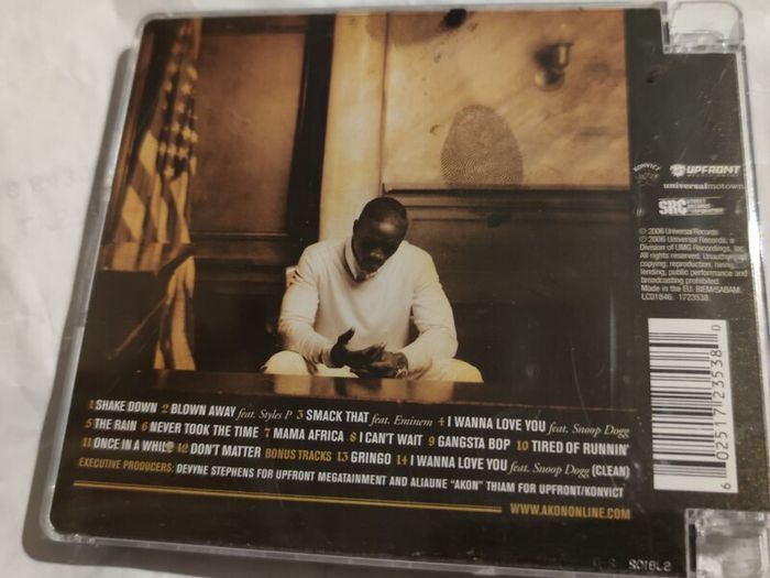 Akon - Konvicted Cd