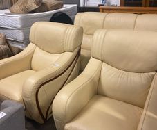 3+1+1 Genuine Leather Suite