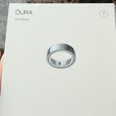 Oura Ring 4 Silver Size 7  Brand New