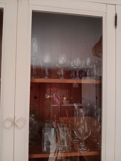 cabinet with lights