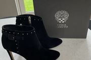 Black suede ankle boots - Vince Camuto