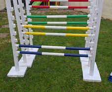 Hobby horse jump set