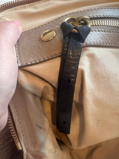 Authentic Chloe large Bay bag
