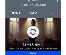 1 VIP Lewis Capaldi