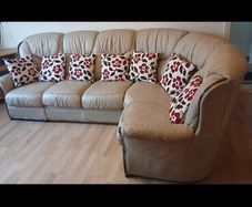 Leather corner Sofa