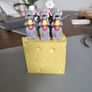 Cheese block with 6 knives Image 6