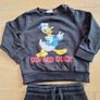 2 Sweatshirt and jogger (blue & black) Image 5