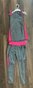 Girls Sportswear - Vest & Leggings: Age 10