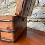 Vintage Metal Bound Wooden Chest. Image 9