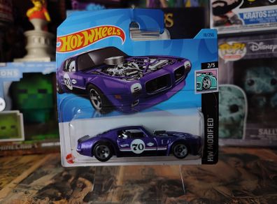 1970 Pontiac Firebird Purple ! HW Modified ! 2021 ! Hot Wheels ! Mattel !