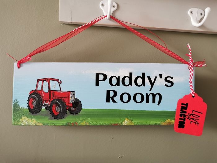 Handmade Personalised Bedroom Signs
