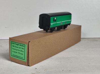 CIE Irish railway Bullied TPO van, oo gauge