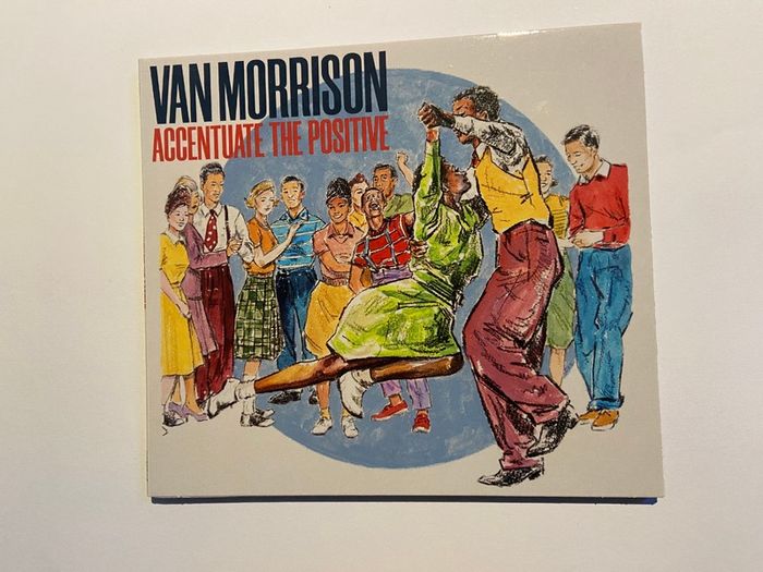 Van Morrison Accentuate The Positive CD Card Sleeve