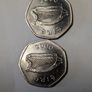 Last Irish 50 pence coins unc Image 5