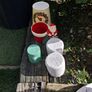 Selection of glazed & terracotta pots Image 4