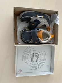 clarks first walker shoes - brand new, leather