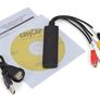 NEW VHS to DVD Converter adapter USB 2.0 to 3 RCA Video TV DVD VHS Capture Phone Image 5
