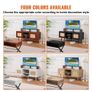 TV Stand, Boho TV Cabinet for 55 inch TV, Mid Century Modern TV Stand, Rattan TV Console with Adjustable Shelfs for Living Room, Media Room Image 6