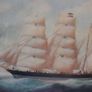Framed pictures of old ships. Image 3