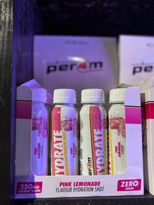 Hydrate Shots Pink Lemonade - Box 12