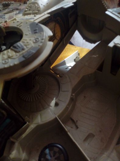 Star Wars Millennium Falcon (1995) and X-Wing (1995)