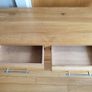 solid oak hall table Image 2