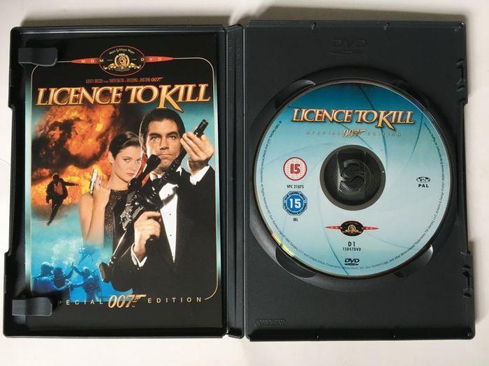007 James Bond - Licence To Kill [1989] Timothy Dalton, Carey Lowell, Robert Davi, Talisa Soto & Anthony Zerbe [Movie DVD]