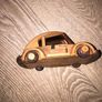 Toy car wooden handmade Image 5