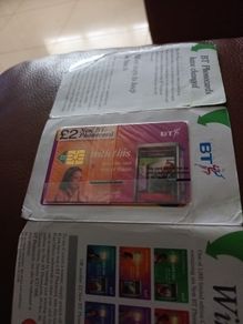BT Phonecard 1996 "Girl On The Phone" In Original  Packaging  - New.