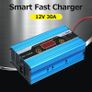 Smart Fast Charger 12V 30A Battery Charger With Digital LCD Display Car Cell Battery Charger Charging Device Fast Charging Image 6
