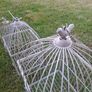 Decorative vintage bird cage display / flower decoration Image 3