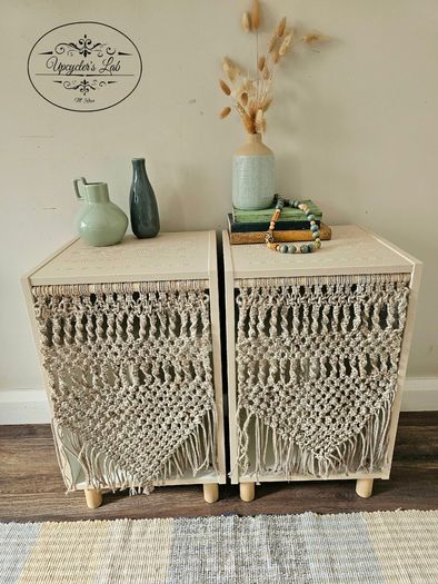 Boho Bedside tables