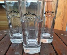 Brand new Jack Daniels whiskey glasses