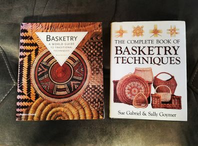 2 Basketry Books - Handmade Basket