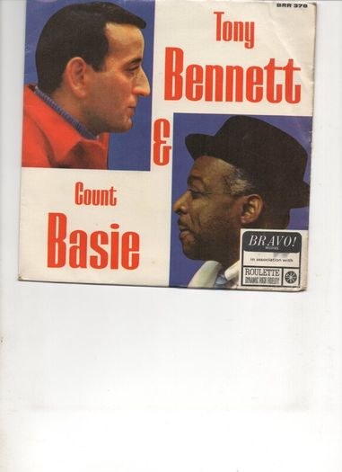 Tony Bennett & Count Basie Ep Uk Pressing 1966 Picture Sleeve 45