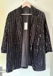 River Island sequin blazer