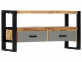 TV Cabinet 100x30x50 cm Solid Mango Wood