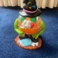 Vintage Halloween Themed Jelly Bean Dispenser.