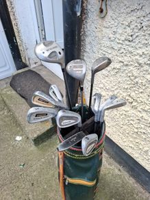 Full set of clubs suit beginner