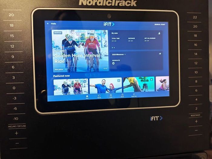 Exercise bike NordicTrack S10i