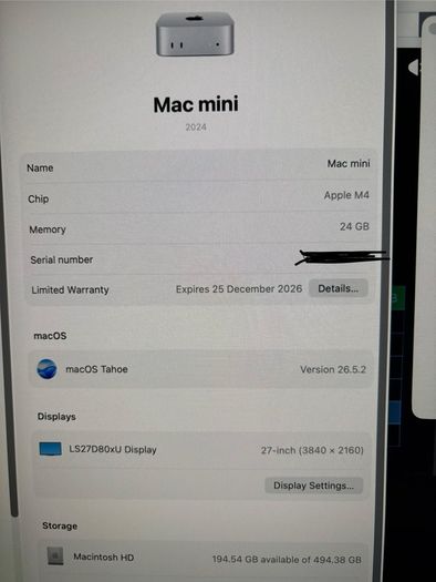 Mac Mini M4